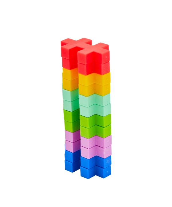 Plus Plus konstruktorius DIDELĖS, 15, tropikų spalvos