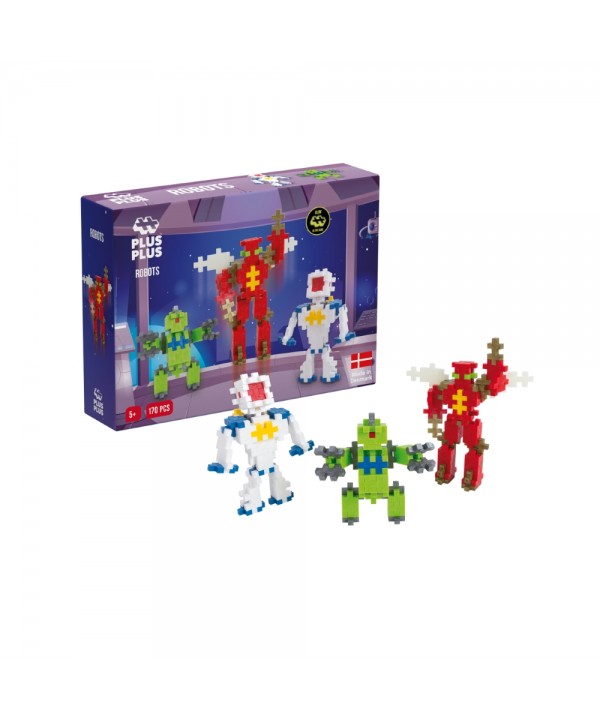 Plus Plus konstruktorius, Robotai, Mini neoninės 170