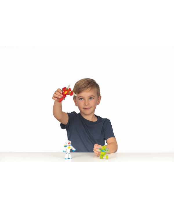 Plus Plus konstruktorius, Robotai, Mini neoninės 170