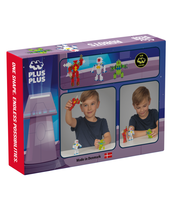 Plus Plus konstruktorius, Robotai, Mini neoninės 170