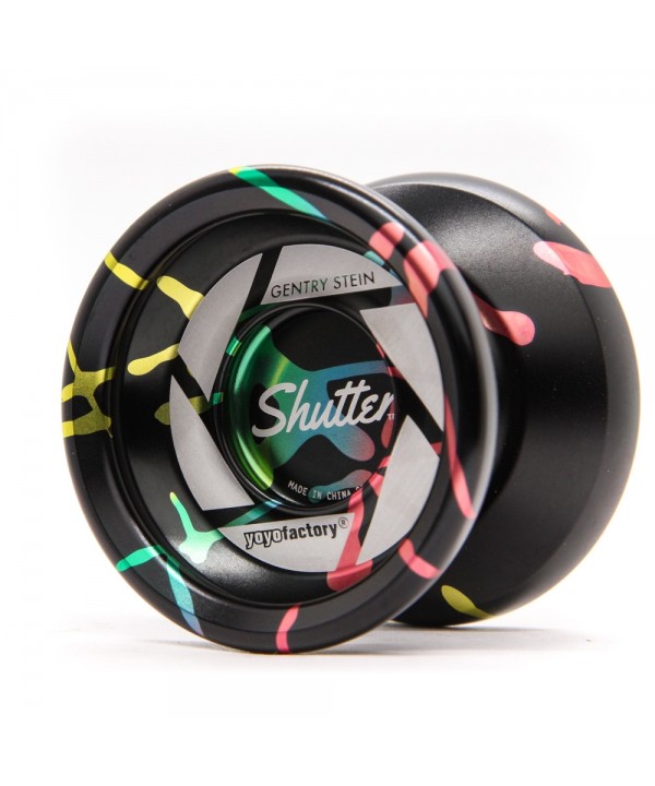 YoYo Shutter Splash Juoda vaivorykštė