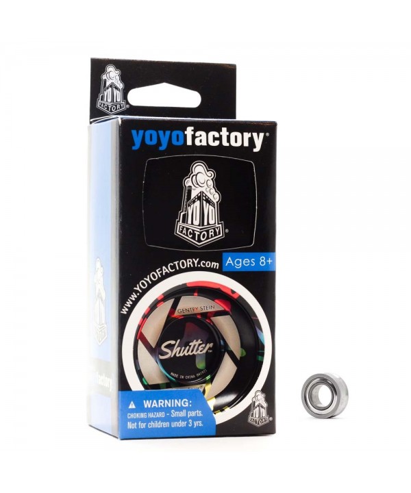 YoYo Shutter Splash Juoda vaivorykštė