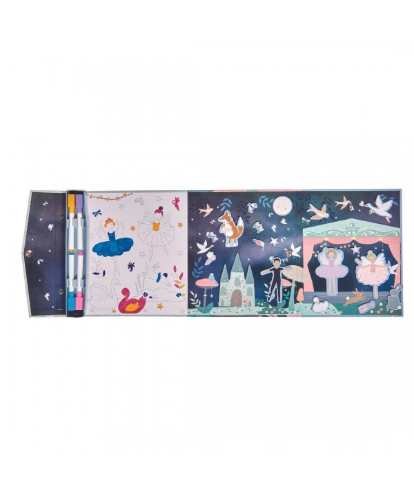 Magnetinė scena 4 in 1, Užburtoji
