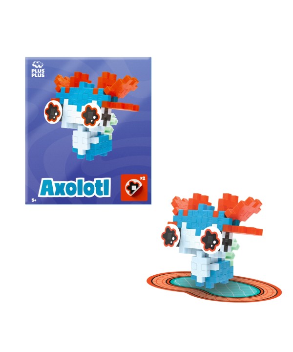 Plus Plus konstruktorius GYVŪNĖLIS - meniškasis aksolotlis