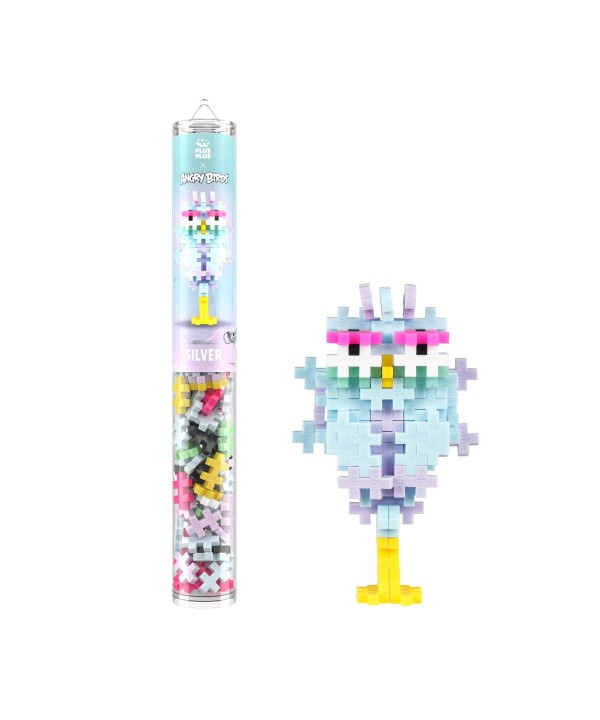 Plus Plus konstruktorius Angry Birds Silver, 110 det.