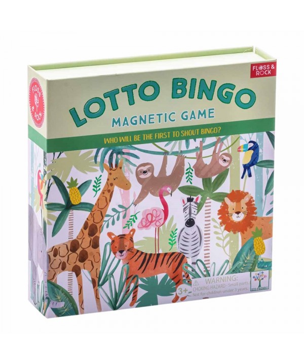 Magnetinis žaidimas bingo loto, Džiunglės