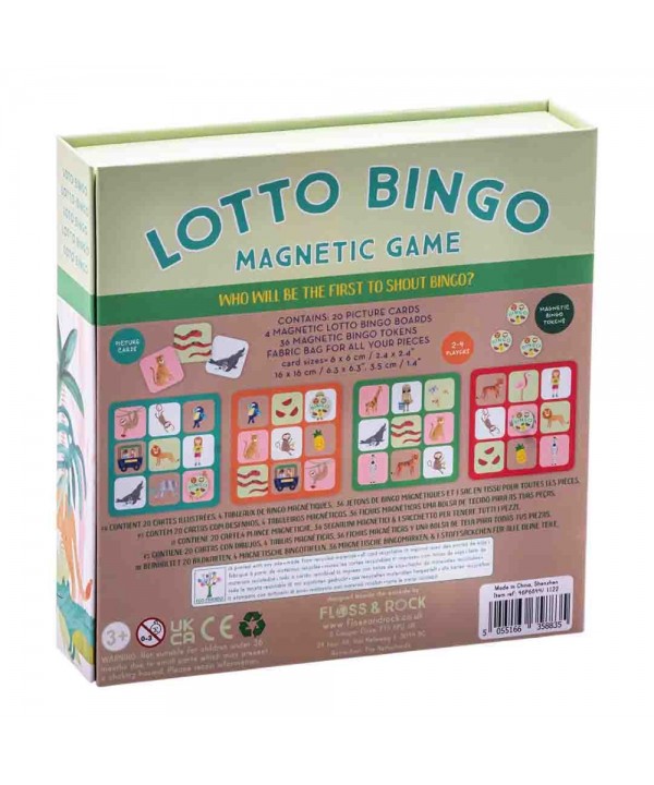 Magnetinis žaidimas bingo loto, Džiunglės