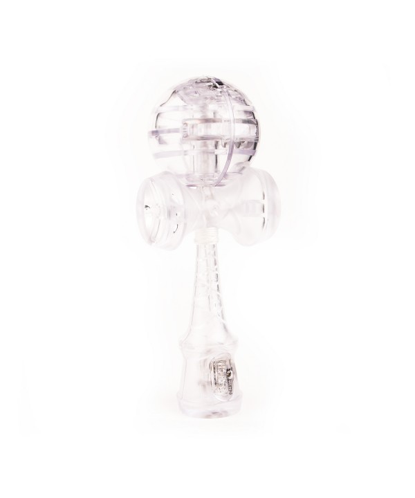 Kendama baltas, plastikinis su LED