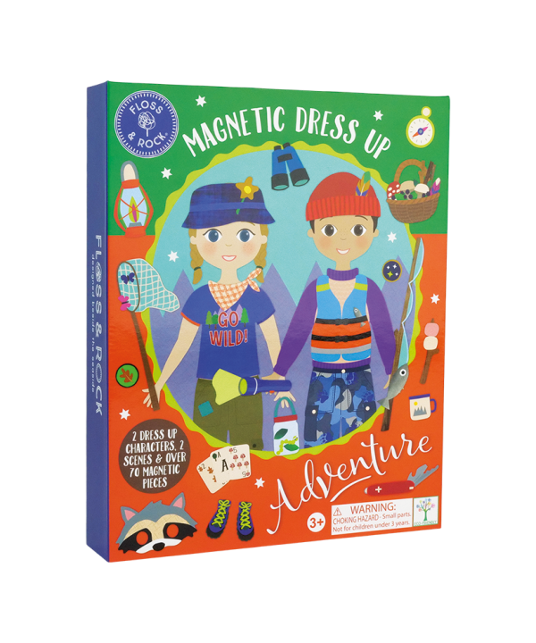 Magnetinis žaidimas aprenk lėlytes, Draugų nuotykis