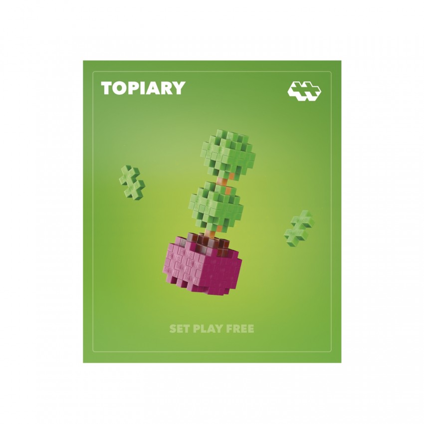 Plus Plus konstruktorius AUGALAI – topiaris
