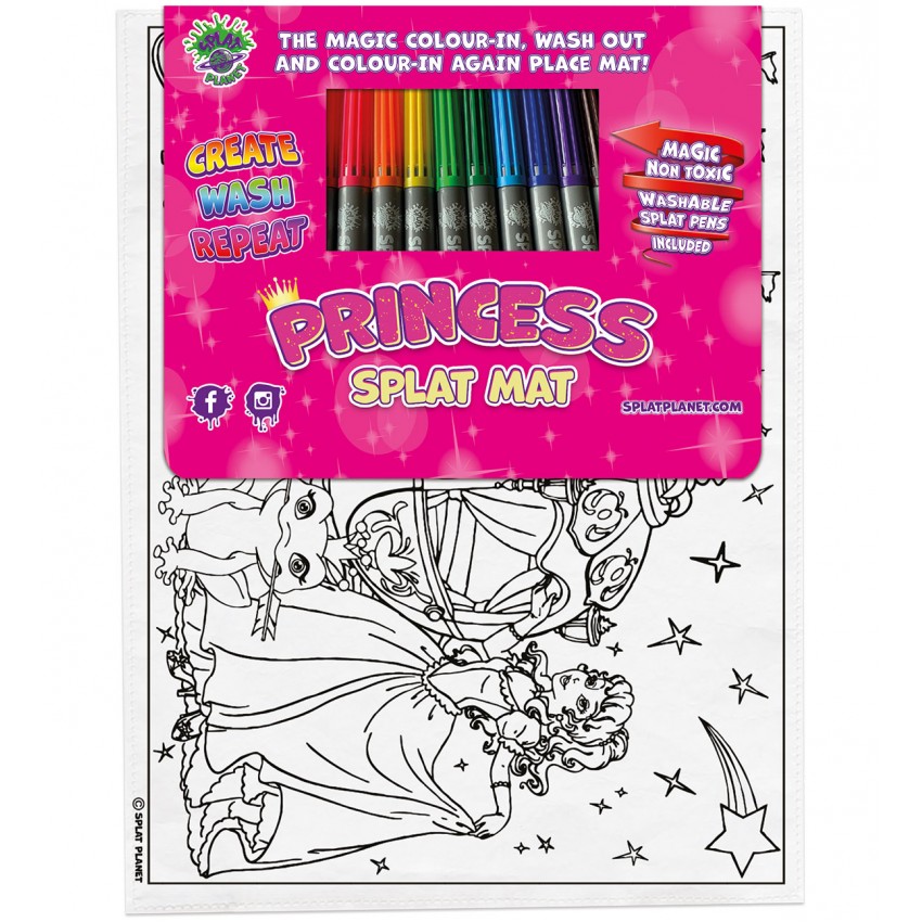 Spalvinimo kilimėlis PRINCESĖS