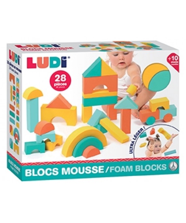 LUDI putplasčio kaladėlės