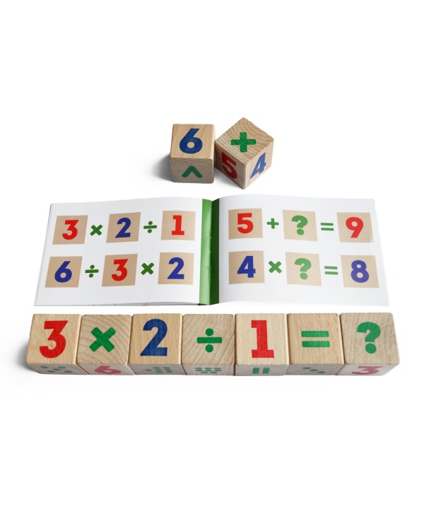 Igroteco žaidimas, Matematinės kaladėlės, 2+