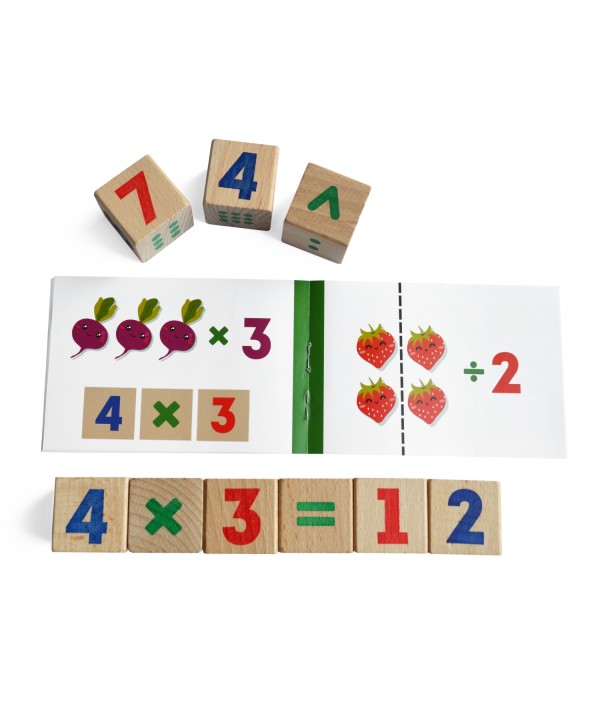 Igroteco žaidimas, Matematinės kaladėlės, 2+