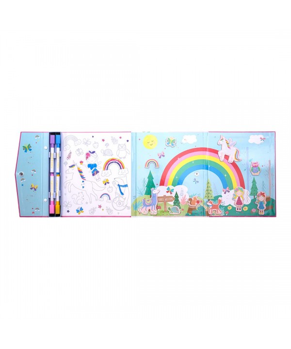 Magnetinė scena 4 in 1, Vaivorykštės fėja