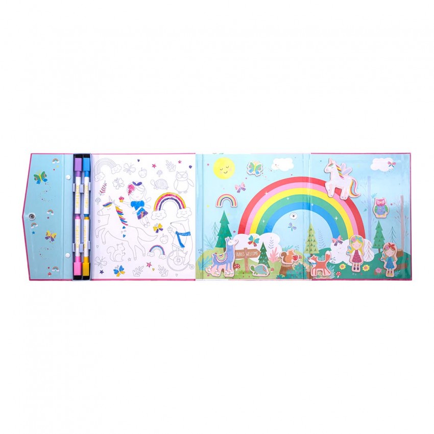 Magnetinė scena 4 in 1, Vaivorykštės fėja