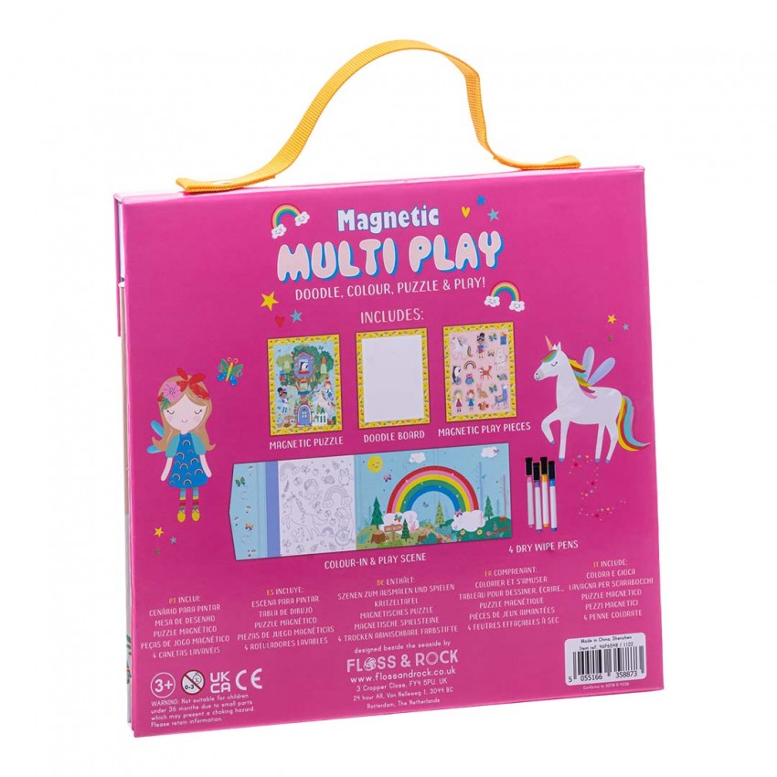 Magnetinė scena 4 in 1, Vaivorykštės fėja