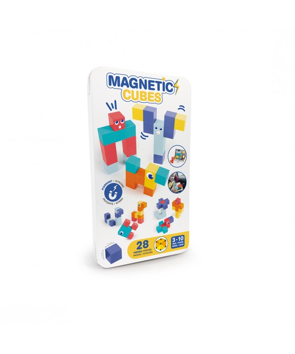 LUDI magnetinis konstruktorius Kubeliai, kelioninis formatas