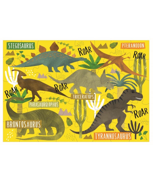 Dėlionė, Dinozauras, 40 det.