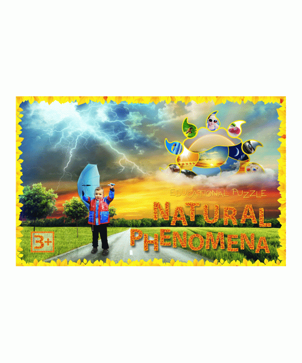 Dėlionė Natural Phenomena, 3+