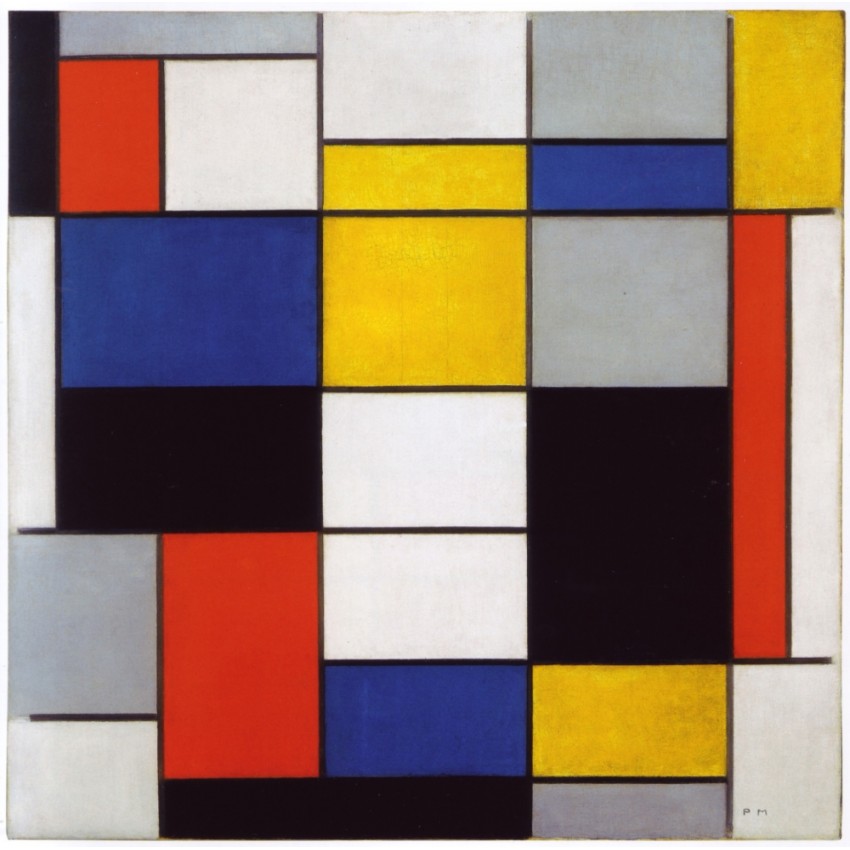 Plus Plus konstruktorius, Įkvėpimas – Mondrian