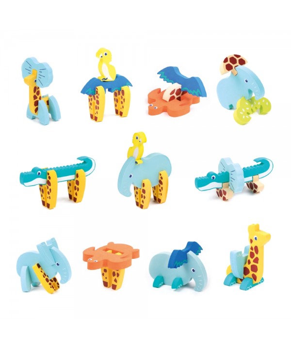 LUDI 3D dėlionė, Safari