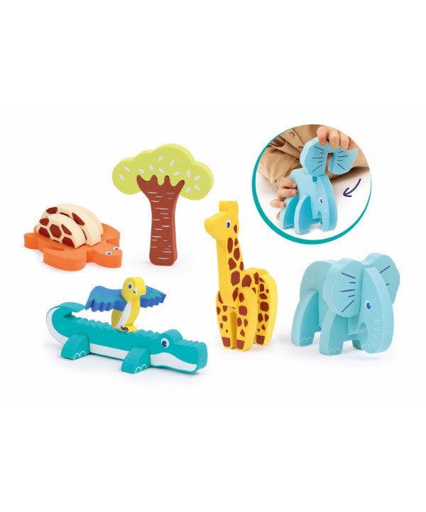 LUDI 3D dėlionė, Safari