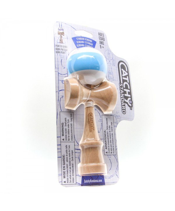 Kendama žaislas, medinis/mėlynas