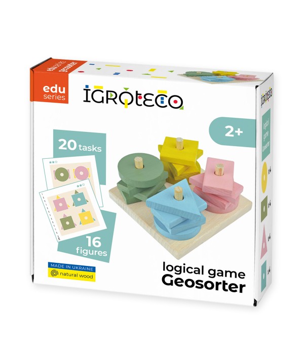 Igroteco žaidimas, Mokausi geometrines formas