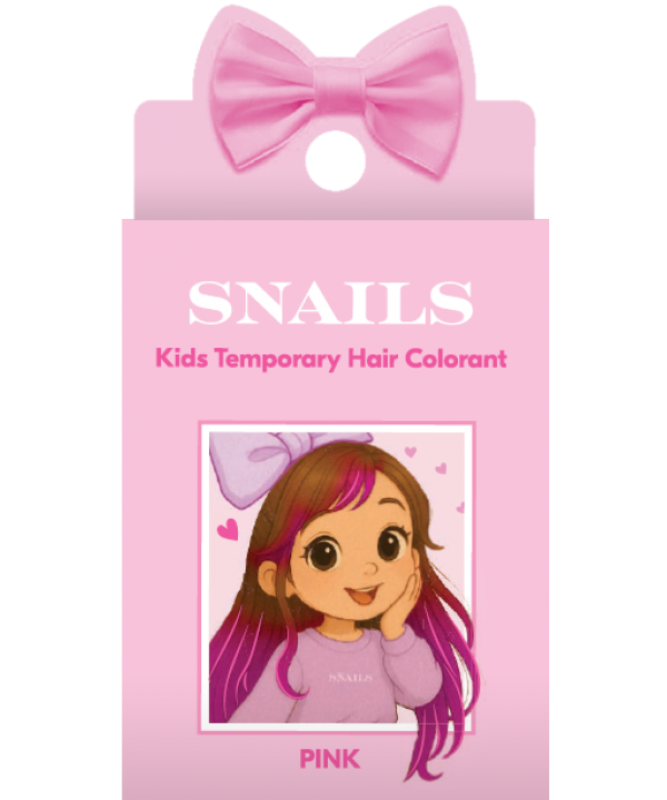 Snails plaukų kreidelė, rožinė