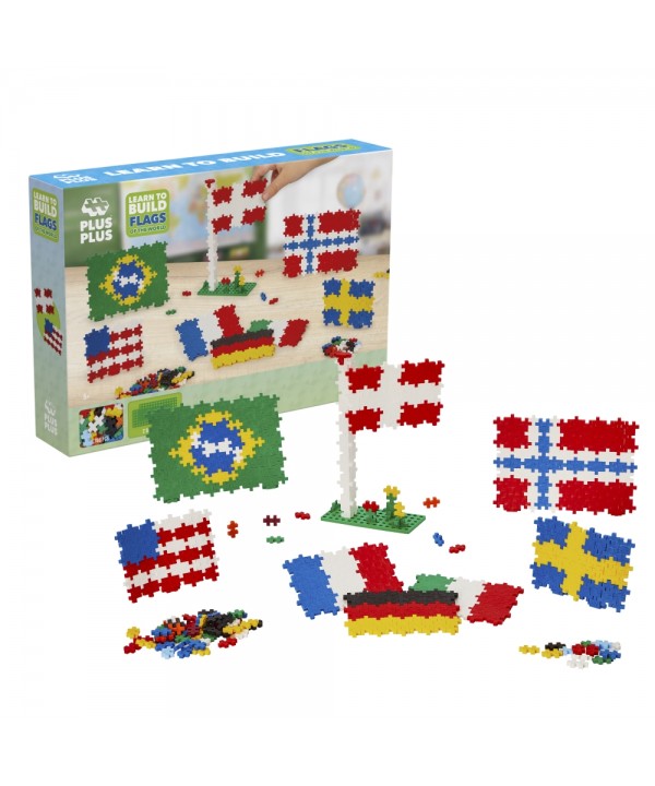 Plus Plus konstruktorius, Pasaulio vėliavos, 700 det.