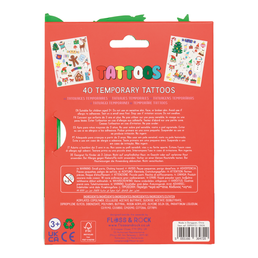 Laikinos tatuiruotės, Kalėdos