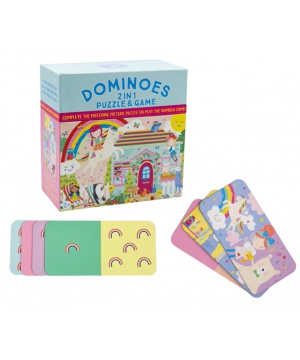 Žaidimas domino-dėlionė 2in1, Vaivorykštės fėja