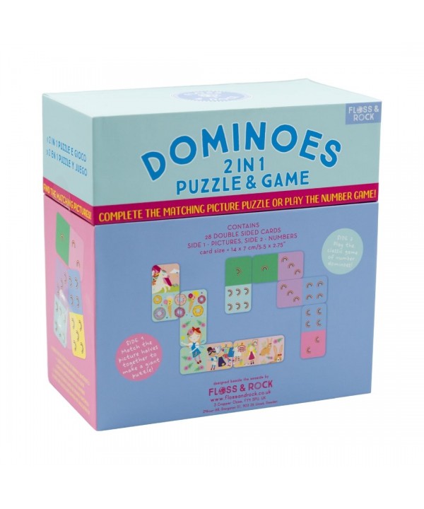 Žaidimas domino-dėlionė 2in1, Vaivorykštės fėja