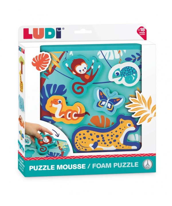 LUDI dėlionė pagal formas, Safari