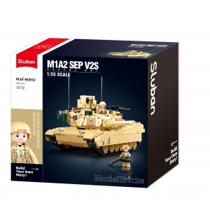 Sluban konstruktorius, M1A2 SEP v2 Abrams kovinis tankas 781 det.