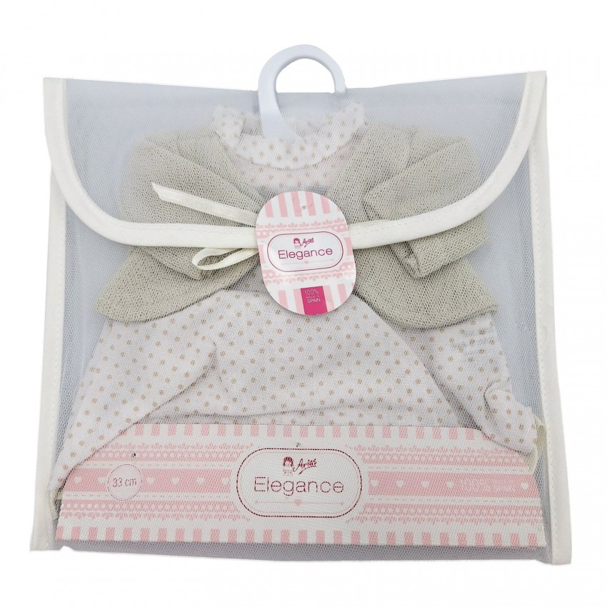 Arias lėlės kūdikio rūbeliai, 33 cm