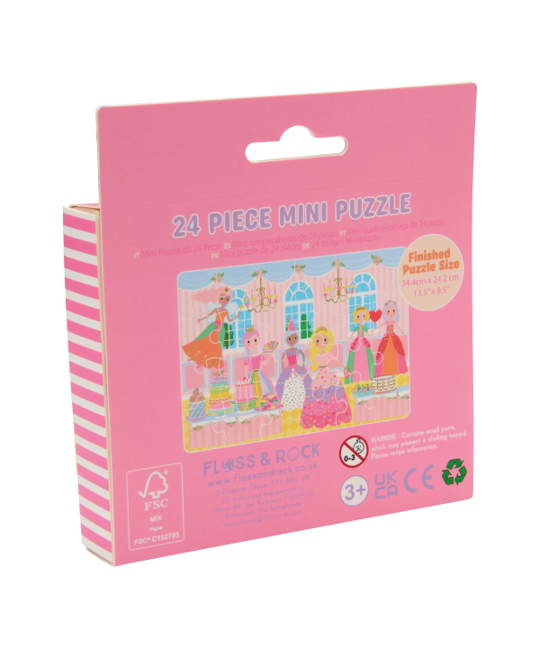 Mini dėlionė, Princesės, 24 det.