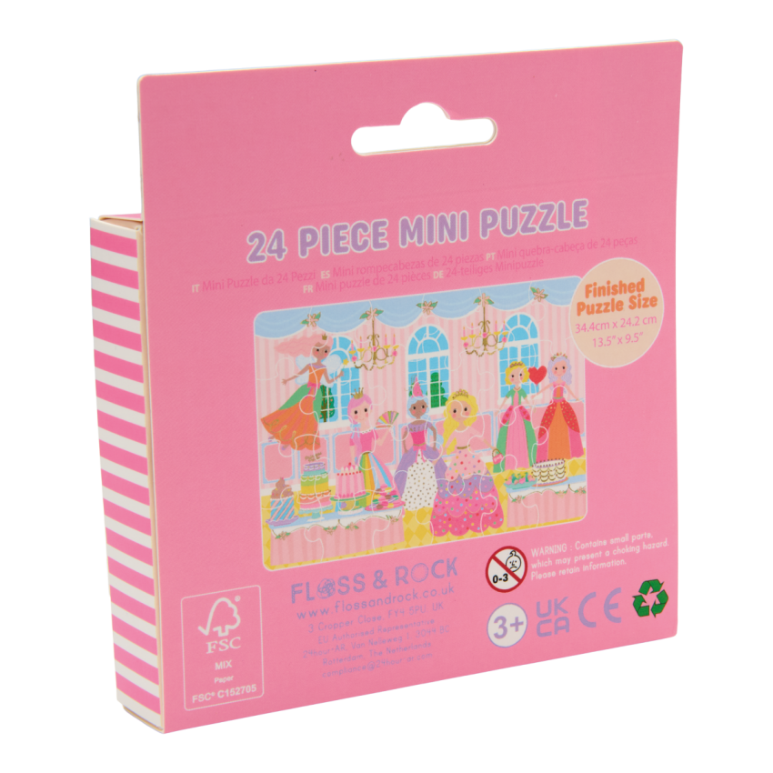 Mini dėlionė, Princesės, 24 det.