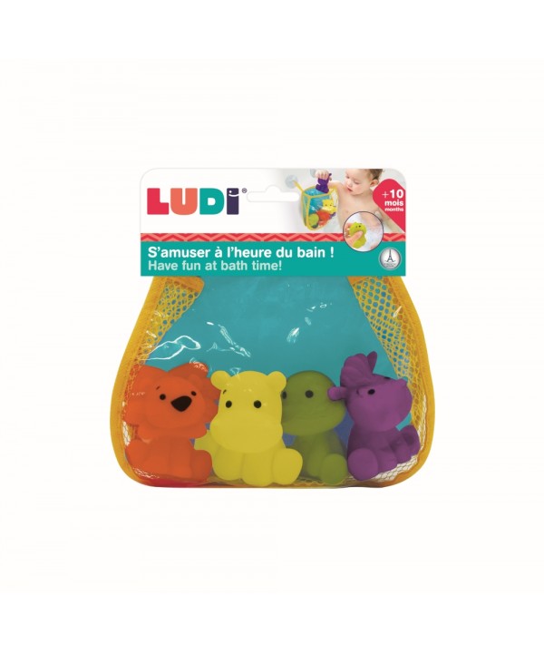 LUDI maudymosi žaislų komplektas, purkštukai