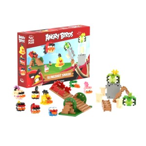 Plus Plus konstruktorius Angry Birds Katapultos smūgis