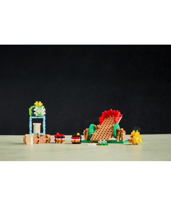 Plus Plus konstruktorius Angry Birds Katapultos smūgis