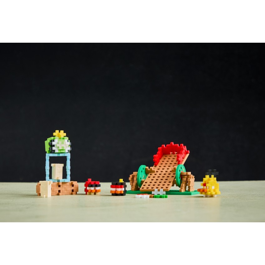 Plus Plus konstruktorius Angry Birds Katapultos smūgis