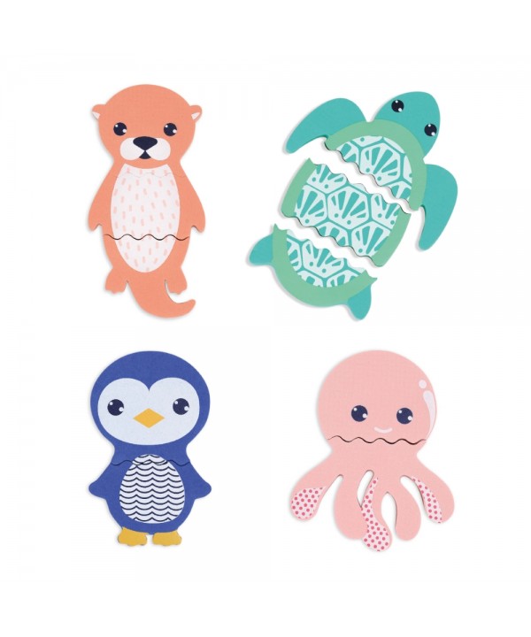 LUDI maudymosi žaislas, sudėk ir prilipink