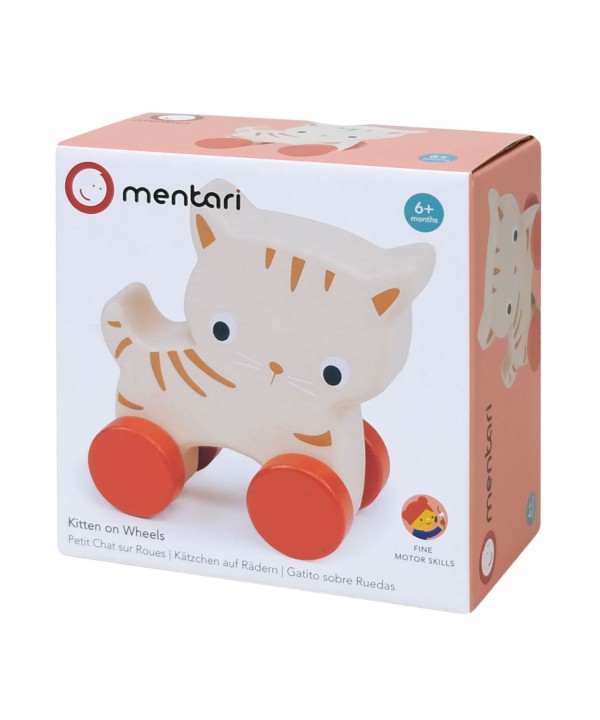 Mentari Katinėlis su 4 ratukais