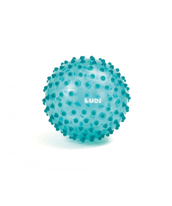 LUDI mankštos kamuolys, žalias, 20 cm