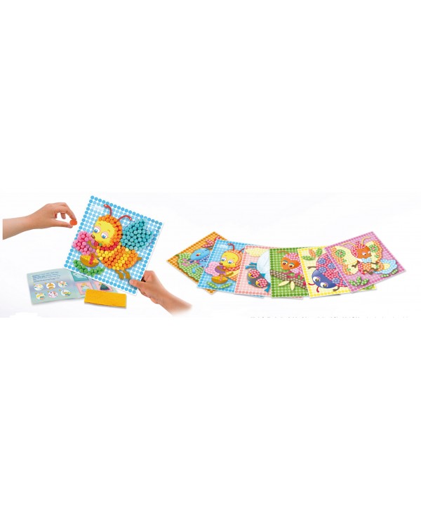 PlayMais žaidimas mozaika 2300, Vabzdžiai