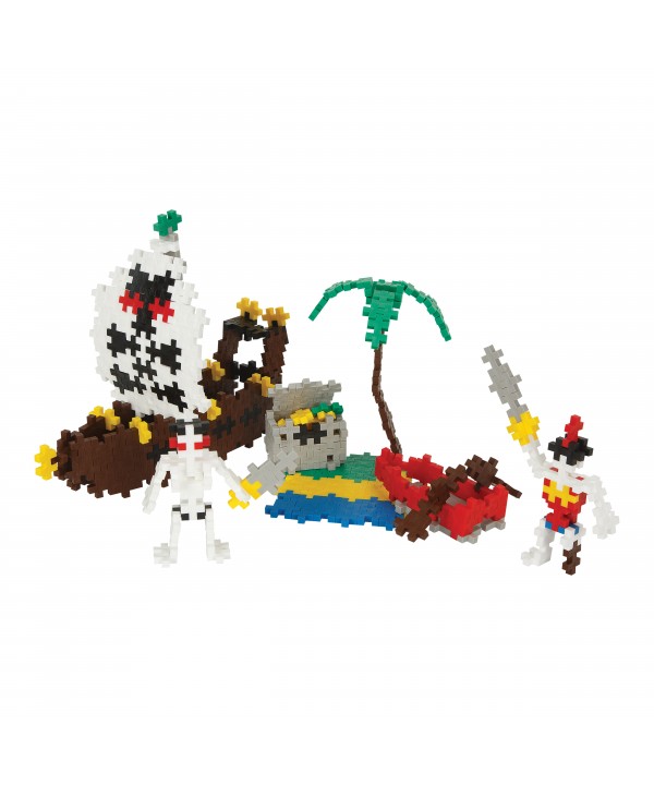Plus Plus konstruktorius, Piratai, Mini bazinės 360