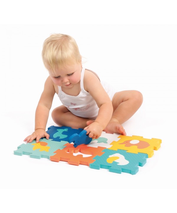LUDI kilimėlis-3D dėlionė, mažieji gyvūnai