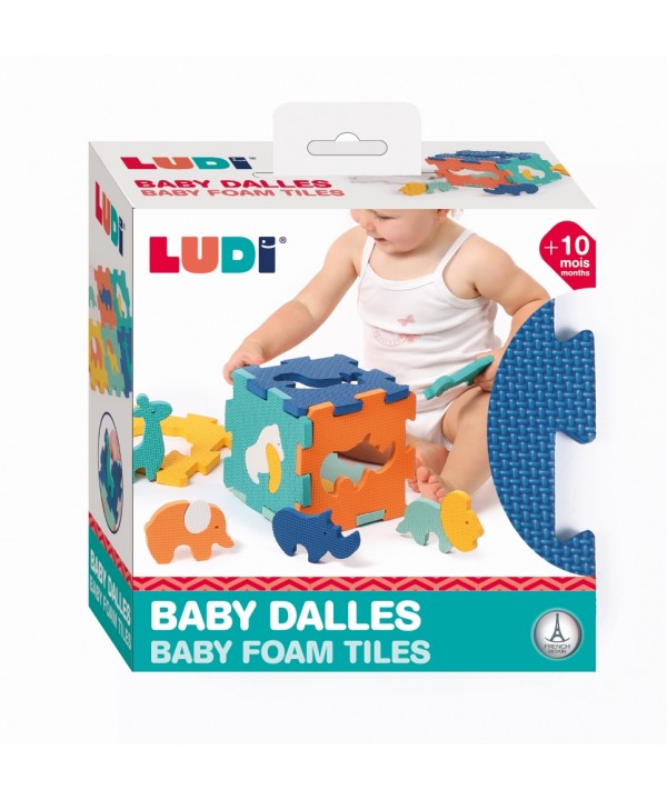 LUDI kilimėlis-3D dėlionė, mažieji gyvūnai